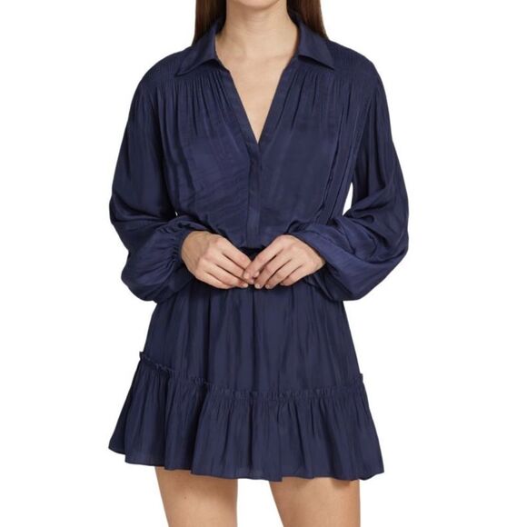 Ramy Brook Button Front Mini Dress size XXS - Picture 1 of 9